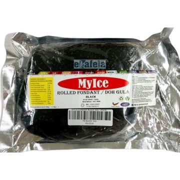 MyIce Black Fondant