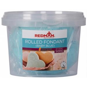 Redman Rolled Fondant (Baby Blue) - 500g