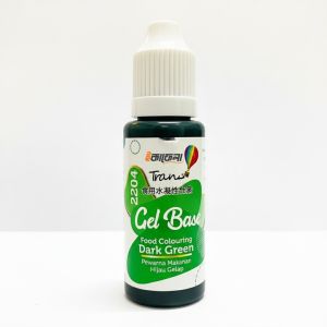 Trans Gel Base Food Colouring 25ml - Dark Green