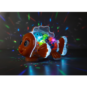 Transparent Gear Fish Toy