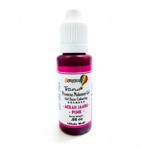 Trans Gel Base Food Colouring 25ml - Pink