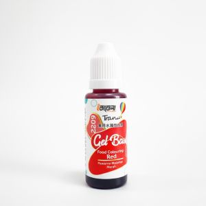 Trans Gel Base Food Colouring 25ml - Red