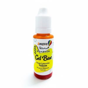 Trans Gel Base Food Colouring 25ml - Yellow