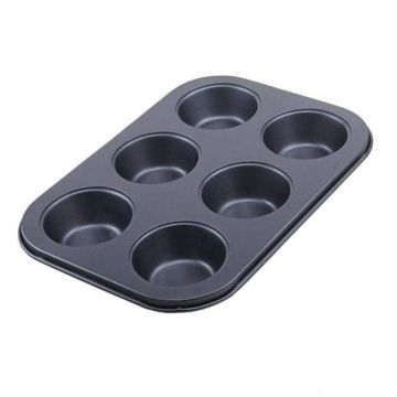 6 Pieces Non-Stick Muffin/ Cup Cake Mold