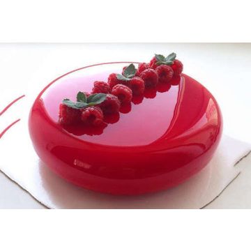 Bakels Strawberry Mirror Glaze 100gm