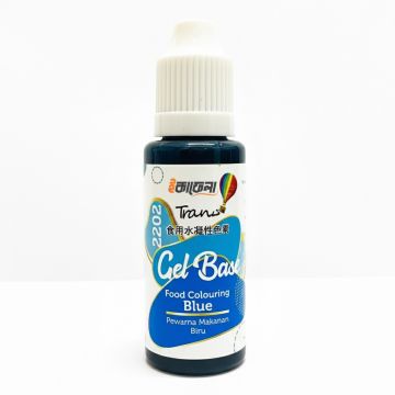 Trans Gel Base Food Colouring 25ml - Blue
