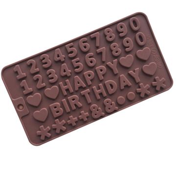 Happy Birthday Chocolate Mould