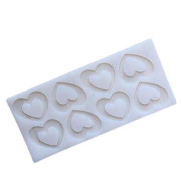 Love Sheet Chocolate Topper 8 Hole