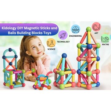 Magnetic Sticks 42 Pieces Toy