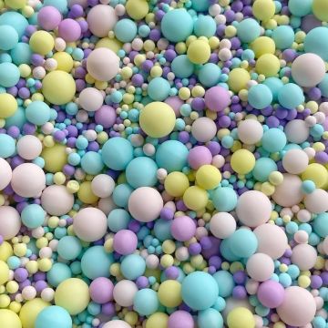 Matte Multi Colour Mix Sugar Ball 50gm