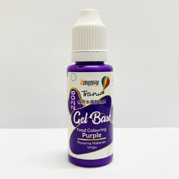 Trans Gel Base Food Colouring 25ml - Purple