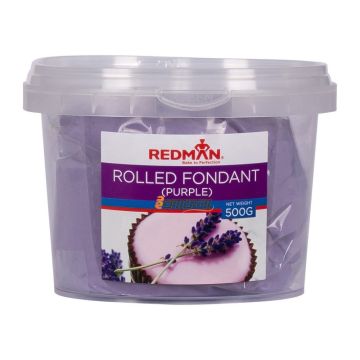 Redman Rolled Fondant (Purple) - 500g