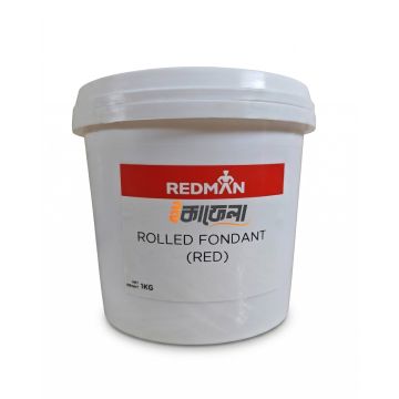 Redman Rolled Fondant (Red) -100g