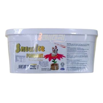 Snow Ice White Fondant 1KG