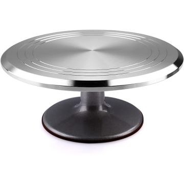 Stainless Steel Cake Turntable (Premium Quality)