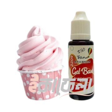 Trans Gel Base Food Colouring 25ml - Red